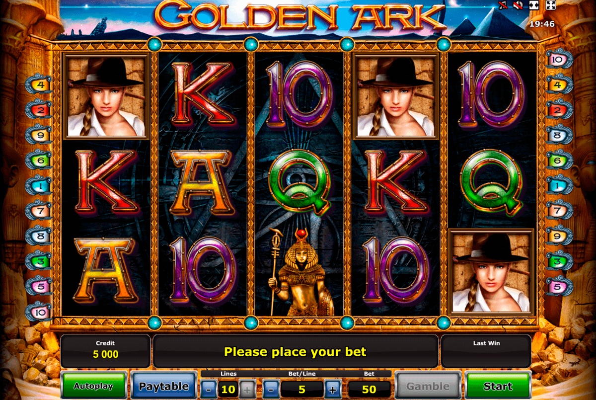 Игровые автотматы «Golden Ark» в казино Вулкан